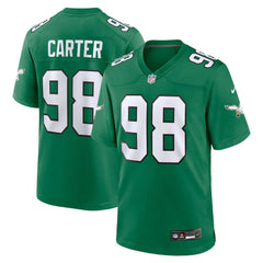 Jalen Carter Philadelphia Eagles Alternate Game Jersey - Kelly Green | Nike cheap