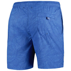 Indianapolis Colts Naples Layered Leaves Swim Trunks - Royal sale