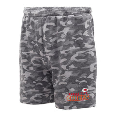 Kansas City Chiefs Concepts Sport Biscayne Camo Shorts - Charcoal on sale