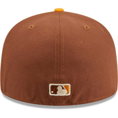 Atlanta Braves Tiramisu 59FIFTY Fitted Hat - Brown | New Era