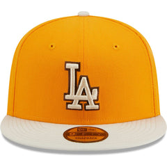 Los Angeles Dodgers Tiramisu 9FIFTY Snapback Hat - Gold | New Era