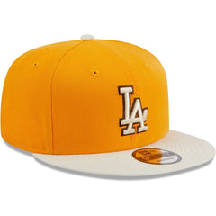 Los Angeles Dodgers Tiramisu 9FIFTY Snapback Hat - Gold | New Era