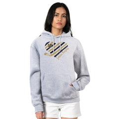 Vegas Golden Knights G-III 4Her by Carl Banks Women's Heart Pullover Hoodie Heather Gray