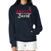 Los Angeles Angels G-III 4Her by Carl Banks Women's Team Fleece Pullover Hoodie - Navy