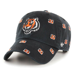 Cincinnati Bengals '47 Confetti Clean Up Adjustable Hat - Black discount