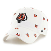 Cincinnati Bengals '47 Confetti Clean Up Adjustable Hat - White for sale