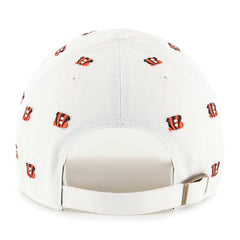 Cincinnati Bengals '47 Confetti Clean Up Adjustable Hat - White for sale