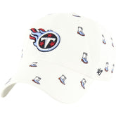 Tennessee Titans '47 Confetti Clean Up Adjustable Hat - White sale