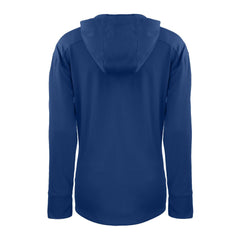 Kansas City Royals Cutter & Buck Women's Daybreak Eco Recycled Half-Zip Hoodie - Royal