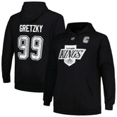 Wayne Gretzky Los Angeles Kings Mitchell & Ness Name & Number Pullover Hoodie Black