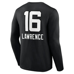 Trevor Lawrence Jacksonville Jaguars Team Wordmark Long Sleeve T-Shirt - Black outlet