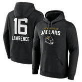 Trevor Lawrence Jacksonville Jaguars Team Wordmark Pullover Hoodie - Black outlet