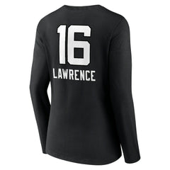 Trevor Lawrence Jacksonville Jaguars Women's Team Wordmark Long Sleeve V-Neck T-Shirt - Black outlet