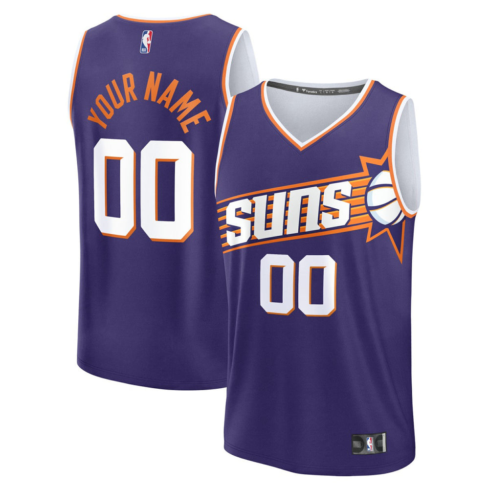Phoenix Suns Fast Break Custom Jersey - Icon Edition - Purple | Fanatics outlet