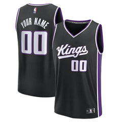 Sacramento Kings Fast Break Custom Jersey - Icon Edition - Black | Fanatics cheap