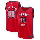 New Orleans Pelicans Youth Fast Break Custom Replica Jersey - Red - Statement Edition | Fanatics on sale