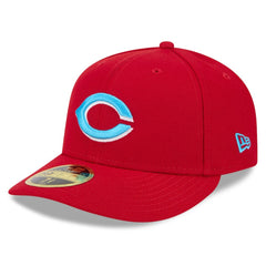 Cincinnati Reds 2024 Father's Day Low Profile 59FIFTY Fitted Hat - Red | New Era