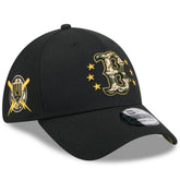 Boston Red Sox 2024 Armed Forces Day 39THIRTY Flex Hat - Black | New Era