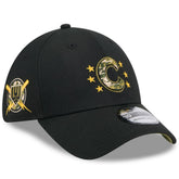 Chicago Cubs 2024 Armed Forces Day 39THIRTY Flex Hat - Black | New Era