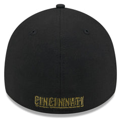 Cincinnati Reds 2024 Armed Forces Day 39THIRTY Flex Hat - Black | New Era