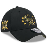 Colorado Rockies 2024 Armed Forces Day 39THIRTY Flex Hat - Black | New Era