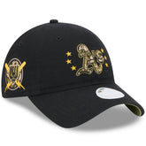 Athletics Women's 2024 Armed Forces Day 9TWENTY Adjustable Hat - Black | New Era