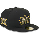 Minnesota Twins 2024 Armed Forces Day On-Field 59FIFTY Fitted Hat - Black | New Era