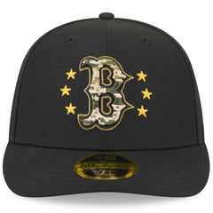 Boston Red Sox 2024 Armed Forces Day Low Profile 59FIFTY Fitted Hat - Black | New Era