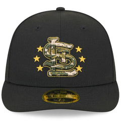 St. Louis Cardinals 2024 Armed Forces Day Low Profile 59FIFTY Fitted Hat - Black | New Era