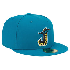Jacksonville Jaguars New Era City Originals 59FIFTY Fitted Hat - Teal for sale