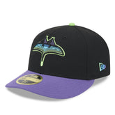 Tampa Bay Rays 2024 City Connect Low Profile 59FIFTY Fitted Hat - Black | New Era