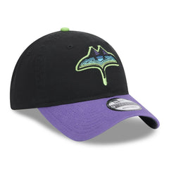 Tampa Bay Rays 2024 City Connect 9TWENTY Adjustable Hat - Black | New Era