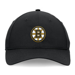 Boston Bruins Fanatics Front Office Ripstop Adjustable Hat Black