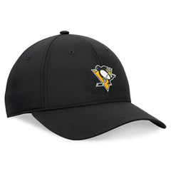 Pittsburgh Penguins Fanatics Front Office Ripstop Adjustable Hat Black
