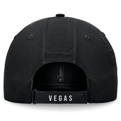 Vegas Golden Knights Fanatics Front Office Ripstop Adjustable Hat Black