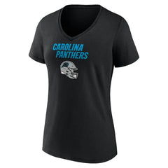 Bryce Young Carolina Panthers Women's Team Wordmark Name & Number V-Neck T-Shirt - Black online