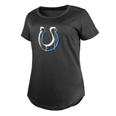 Indianapolis Colts New Era Women's 2024 NFL Draft T-Shirt - Charcoal on sale