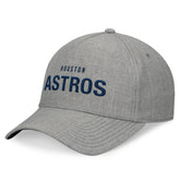 Houston Astros Elements A-Frame Structured Adjustable Hat - Heather Gray