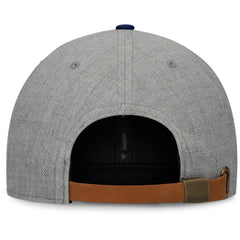 Houston Astros Elements Flat Brim Snapbuckle Hat - Heather Gray/Navy