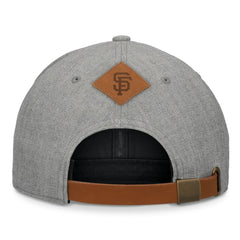 San Francisco Giants Elements A-Frame Structured Adjustable Hat - Heather Gray