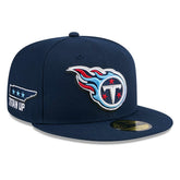 Tennessee Titans New Era 2024 NFL Draft 59FIFTY Fitted Hat - Navy online