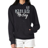 Los Angeles Kings G-III 4Her by Carl Banks Women's Team Sport Tri-Blend Fleece Hoodie Black