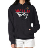 Minnesota Wild G-III 4Her by Carl Banks Women's Team Sport Tri-Blend Fleece Hoodie Black