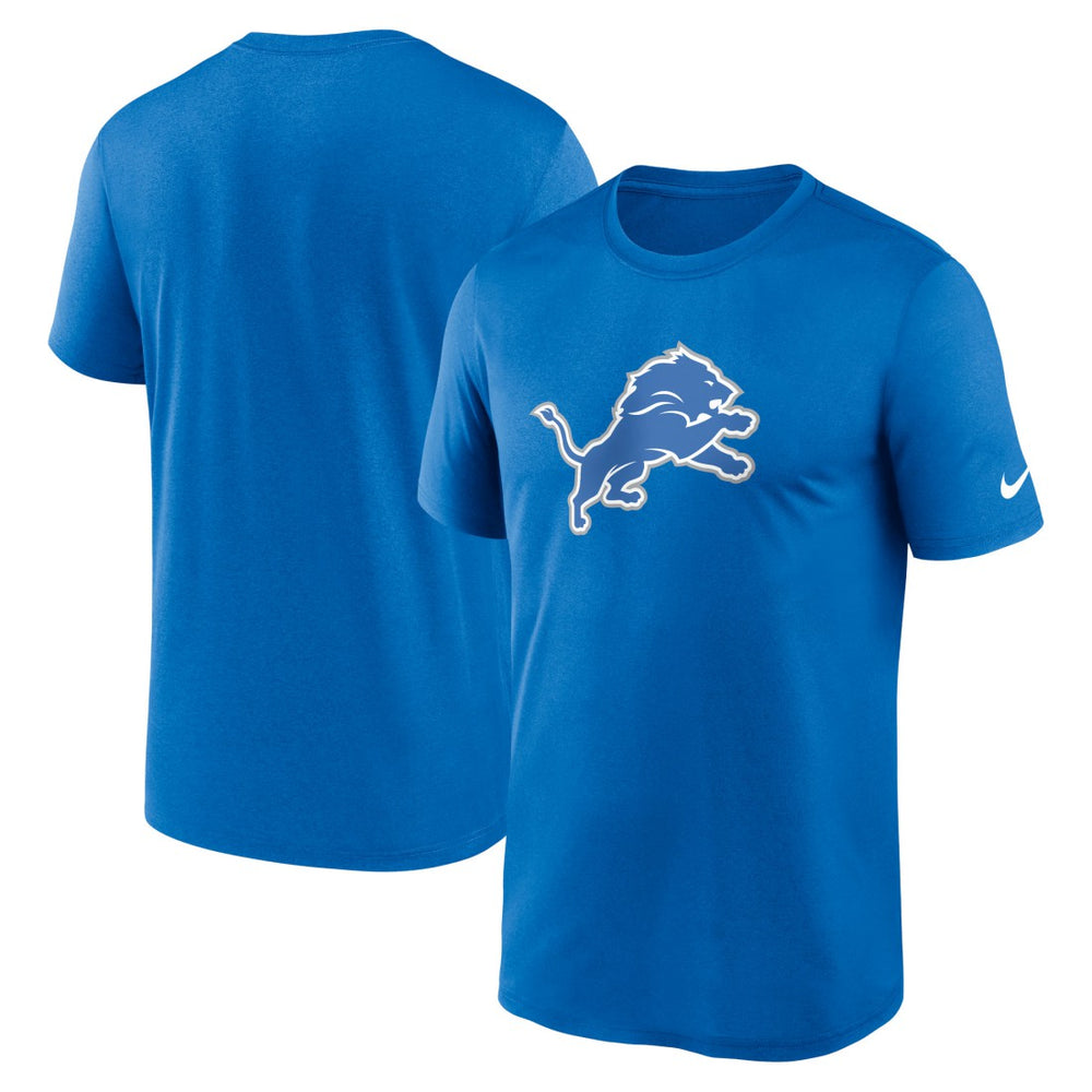 Detroit Lions Primetime Legend Logo Performance T-Shirt - Blue | Nike for sale