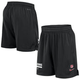 Atlanta Falcons 2024 Sideline Performance Mesh Shorts - Black | Nike for sale