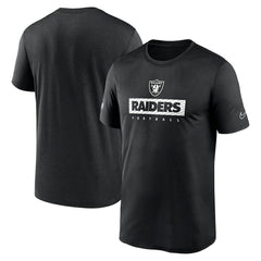 Las Vegas Raiders Sideline Legend Performance T-Shirt - Black | Nike for sale