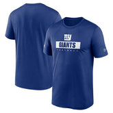 New York Giants Sideline Legend Performance T-Shirt - Royal | Nike for sale