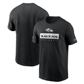 Baltimore Ravens Sideline Performance T-Shirt - Black | Nike for sale