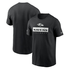 Baltimore Ravens Sideline Performance T-Shirt - Black | Nike for sale