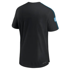 Carolina Panthers 2024 Sideline Coach UV Performance T-Shirt - Black | Nike discount